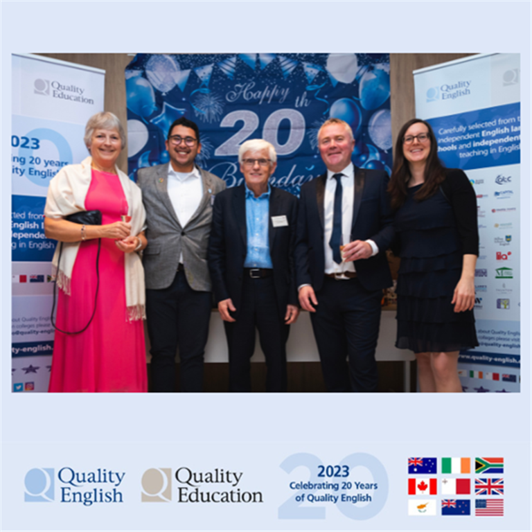 Quality English celebrates 20th anniversary