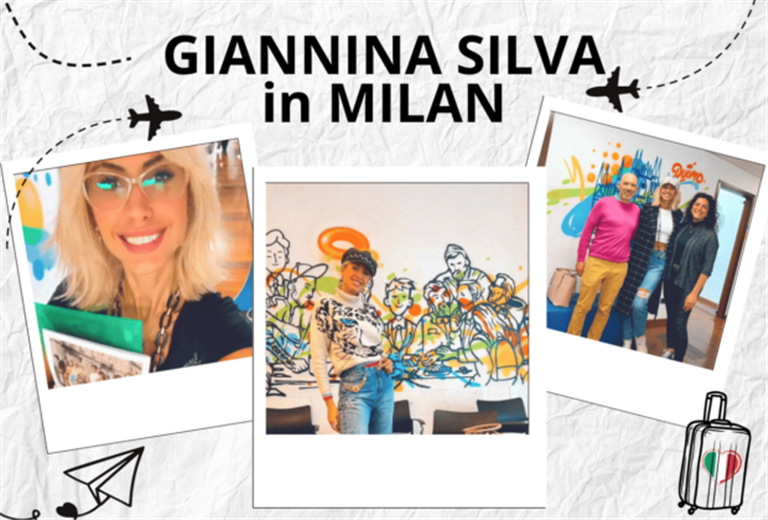 An unforgettable month in Milan - Uruguayan Influencer Giannina Silva at Scuola Leonardo da Vinci