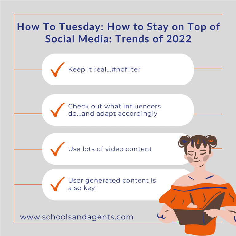 How to Stay on Top of Social Media Trends of 2022