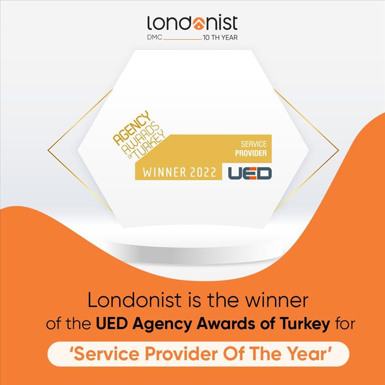 Londonist awarded 'Service Provider of the Year' award by UED Agency