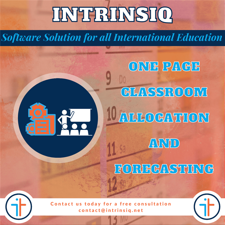 Easy Classroom Allocation and Forecasting