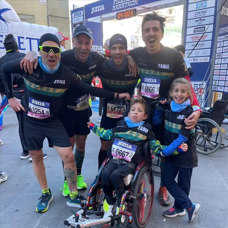  A Marathon of Heart: Wolfango Poggi's Inspirational Run with Giulio's Wheels Warriors