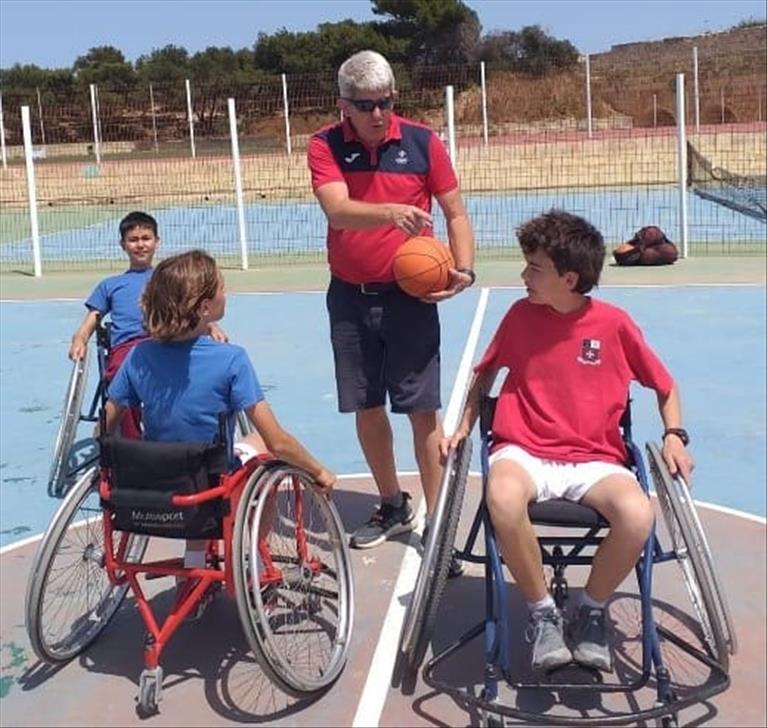 St Edward's College - Basketball on Wheels