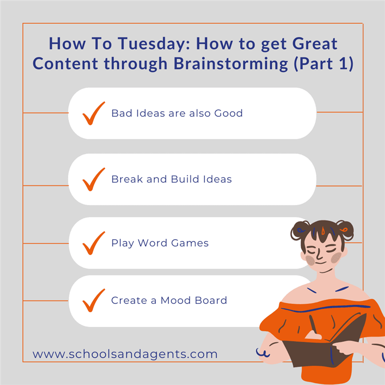 How to get Great Content through Brainstorming