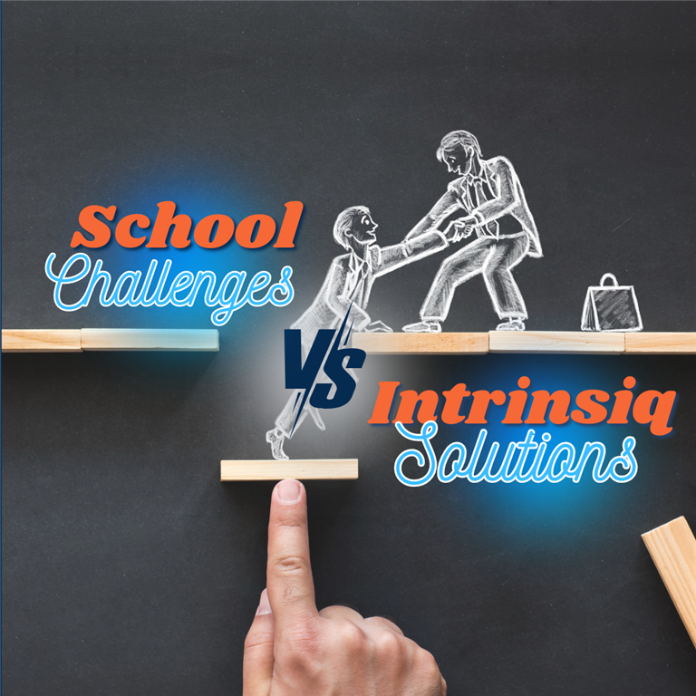 School Challenge vs Intrinsiq Solution: Admissions