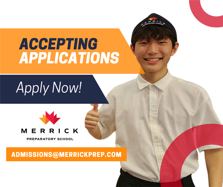 Merrick Prep School are still accepting applications...