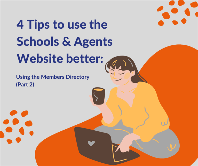 Using the Members Directory on the Schools & Agents website