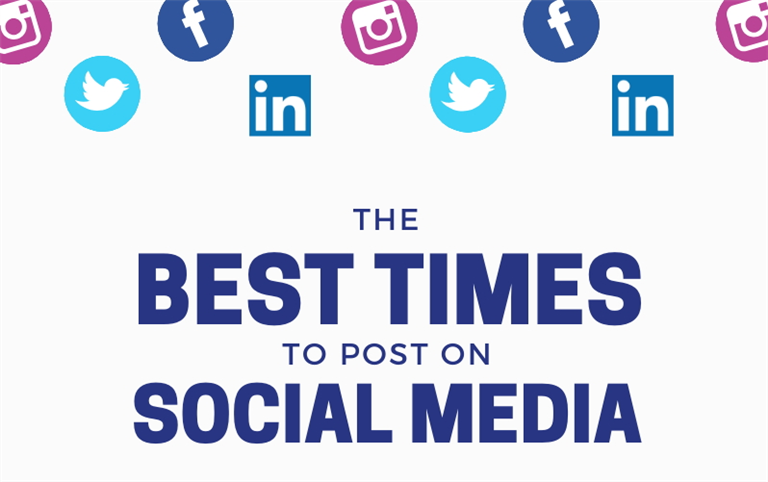 The best times to post on social media